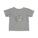 Baby-Size Penguin Paradise: Cute Cartoon Penguin Tee