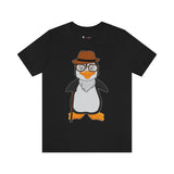 Adult-Size Grandpa Penguin Tee - Leigha Marina Cartoon Design
