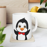Leigha Marina's Okee The Penguin Ceramic Mug - 11oz