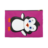 Accessory Pouch - Bebo The Penguin - Pink