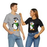 Adult-Size Daddy Penguin Tee - Leigha Marina Cartoon Design