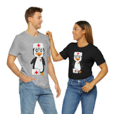 Adult-Size Dr. Penguin Tee - Leigha Marina Cartoon Design