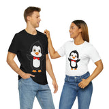 Adult-Size Okee The Penguin Tee - Leigha Marina Cartoon Design