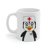 Leigha Marina's Dr. Penguin Ceramic Mug - 11oz