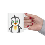 Leigha Marina's Makaio The Penguin Ceramic Mug - 11oz