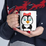 Leigha Marina's Mommy Penguin Ceramic Mug - 11oz