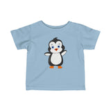 Baby-Size Bebo The Penguin Tee - Leigha Marina Cartoon Design