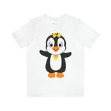 Adult-Size Mia The Penguin Tee - Leigha Marina Cartoon Design