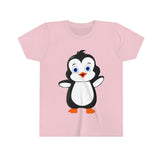 Youth-Size Bebo The Penguin Tee - Leigha Marina Cartoon Design