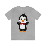 Adult-Size Okee The Penguin Tee - Leigha Marina Cartoon Design