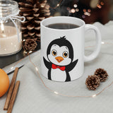 Leigha Marina's Okee The Penguin Ceramic Mug - 11oz
