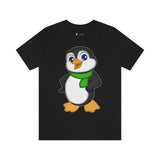 Adult-Size Daddy Penguin Tee - Leigha Marina Cartoon Design