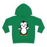Toddler-Size Bebo The Penguin Hoodie - Leigha Marina Cartoon Design