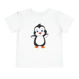 Toddler-Size Bebo The Penguin Tee - Leigha Marina Cartoon Design
