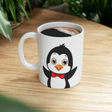Leigha Marina's Okee The Penguin Ceramic Mug - 11oz