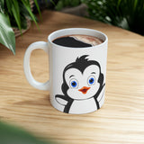 Leigha Marina's Bebo The Penguin Ceramic Mug - 11oz