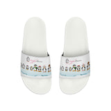 Youth-Size Penguin Family Slide Sandals - Leigha Marina Cartoon Design
