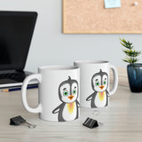 Leigha Marina's Makaio The Penguin Ceramic Mug - 11oz