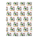 Baby Swaddle Blanket - Leigha Marina's Mommy & Daddy Penguins