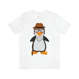 Adult-Size Grandpa Penguin Tee - Leigha Marina Cartoon Design