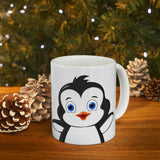 Leigha Marina's Bebo The Penguin Ceramic Mug - 11oz