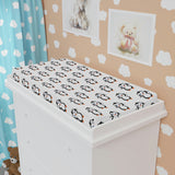 Baby Changing Pad Cover - Leigha Marina's Bebo The Penguin