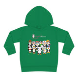 Toddler-Size Penguin Paradise Hoodie: Cute Cartoon Penguin