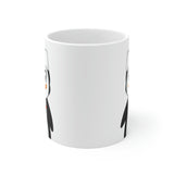 Leigha Marina's Dr. Penguin Ceramic Mug - 11oz