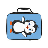 Lunch Bag - Bebo The Penguin - Light Blue