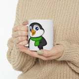 Leigha Marina's Daddy Penguin Ceramic Mug - 11oz