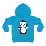 Toddler-Size Bebo The Penguin Hoodie - Leigha Marina Cartoon Design