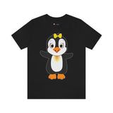 Adult-Size Mia The Penguin Tee - Leigha Marina Cartoon Design
