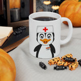 Leigha Marina's Dr. Penguin Ceramic Mug - 11oz