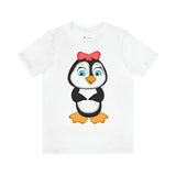 Adult-Size Mommy Penguin Tee - Leigha Marina Cartoon Design
