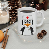 Leigha Marina's Dr. Penguin Ceramic Mug - 11oz