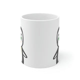 Leigha Marina's Makaio The Penguin Ceramic Mug - 11oz