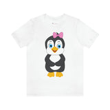 Adult-Size Nora The Penguin Tee - Leigha Marina Cartoon Design
