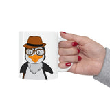 Leigha Marina's Grandpa The Penguin Ceramic Mug - 11oz