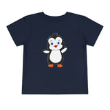 Toddler-Size Bebo The Penguin Tee - Leigha Marina Cartoon Design