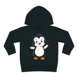 Toddler-Size Bebo The Penguin Hoodie - Leigha Marina Cartoon Design