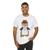 Adult-Size Grandpa Penguin Tee - Leigha Marina Cartoon Design
