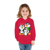 Mommy, Daddy, and Bebo Penguins Toddler Hoodie