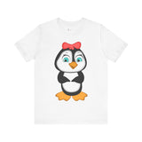 Adult-Size Mommy Penguin Tee - Leigha Marina Cartoon Design