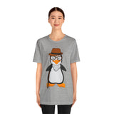 Adult-Size Grandpa Penguin Tee - Leigha Marina Cartoon Design