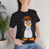 Adult-Size Grandpa Penguin Tee - Leigha Marina Cartoon Design