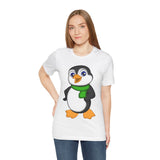 Adult-Size Daddy Penguin Tee - Leigha Marina Cartoon Design
