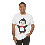 Adult-Size Okee The Penguin Tee - Leigha Marina Cartoon Design