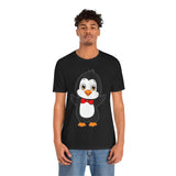 Adult-Size Okee The Penguin Tee - Leigha Marina Cartoon Design