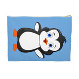 Accessory Pouch - Bebo The Penguin - Light Blue