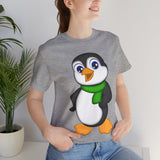 Adult-Size Daddy Penguin Tee - Leigha Marina Cartoon Design